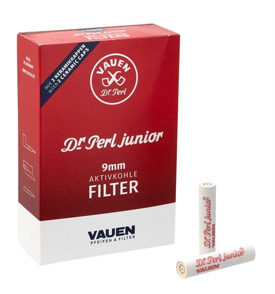 Dr. Perl Junior 9mm Aktivkohlefilter JUBIG (100er)